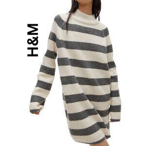 H&M Short Soft Rib Knit Dress - New with Tags Size Small